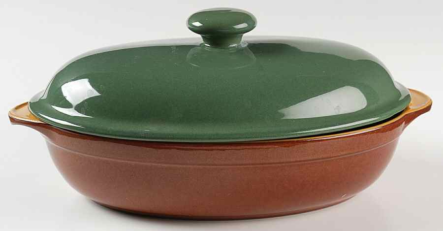 Spice 2.5 Quart Oval Covered Casserole by Denby-Langley-1