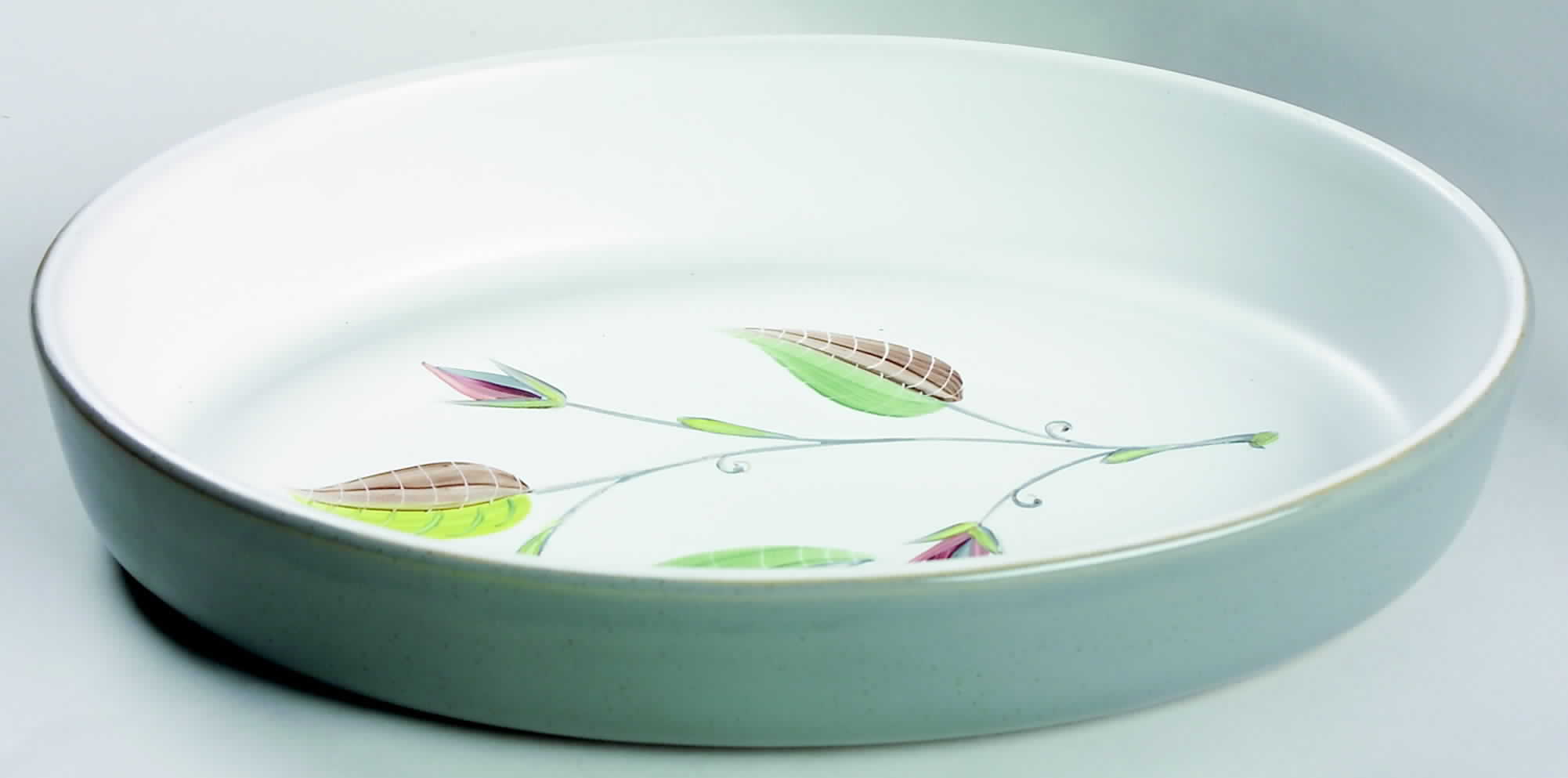 Spring 11" Oval Baker by Denby-Langley-1