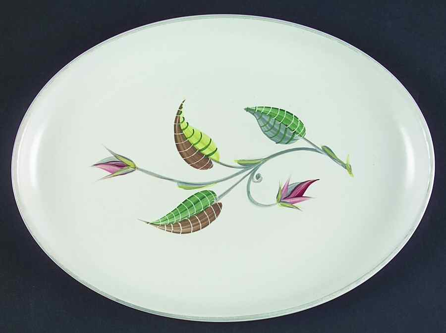 Spring 9" Oval Serving Platter by Denby-Langley-1