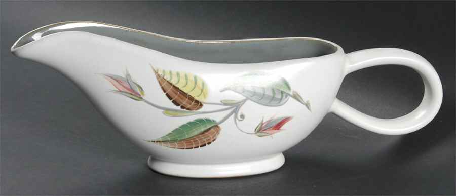 Spring Gravy Boat with Attached Underplate by Denby-Langley-1