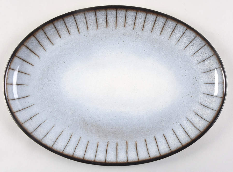 Studio 12" Oval Serving Platter by Denby-Langley-1