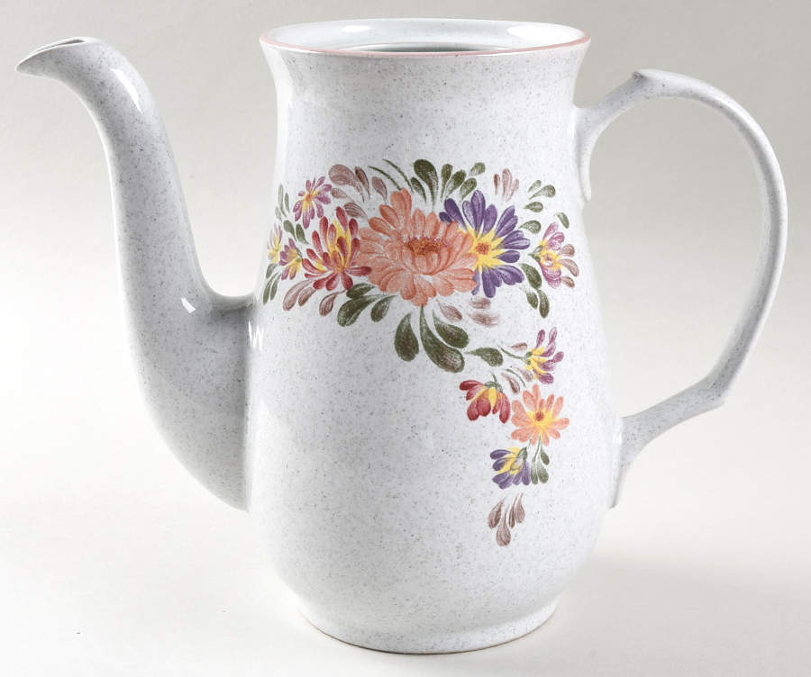 Summer Fields Coffee Pot No Lid by Denby-Langley-1