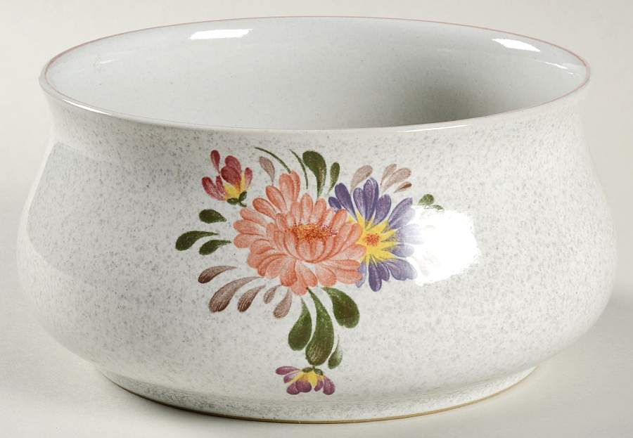 Summer Fields 7" Round Vegetable Bowl by Denby-Langley-1