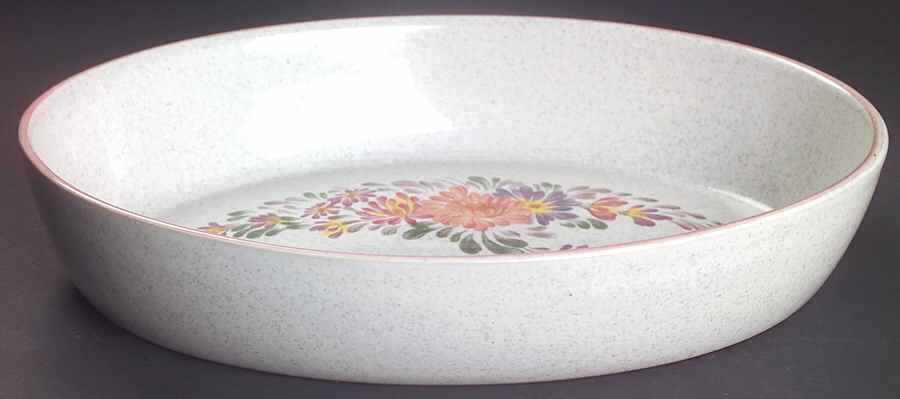 Summer Fields 11" Oval Baker by Denby-Langley-1