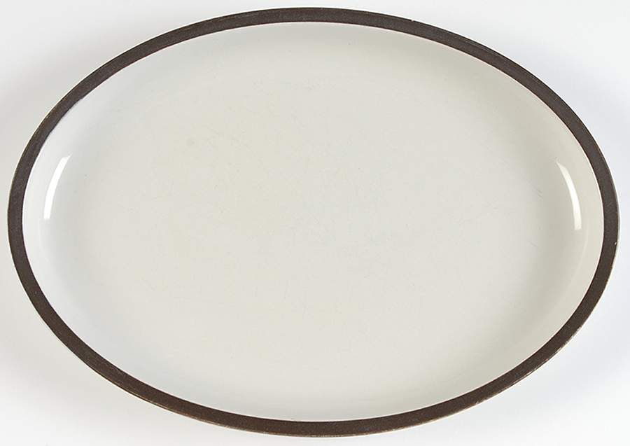 Summit (Celadon) 11" Oval Serving Platter by Denby-Langley-1