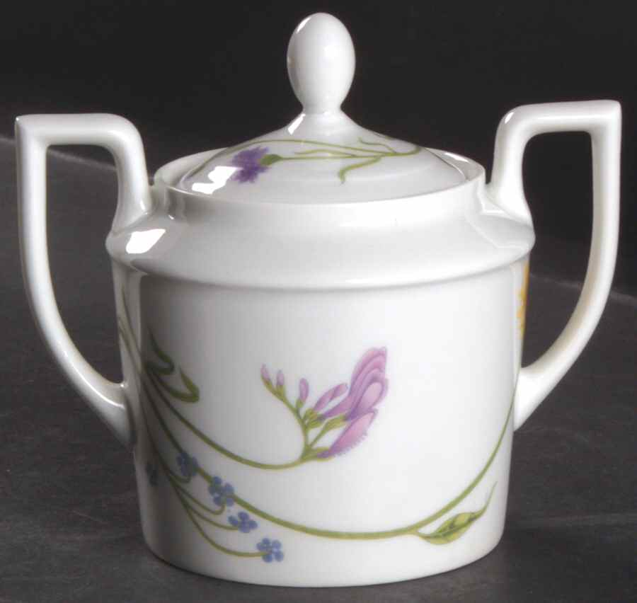Summer Song Sugar Bowl & Lid by Denby-Langley-1