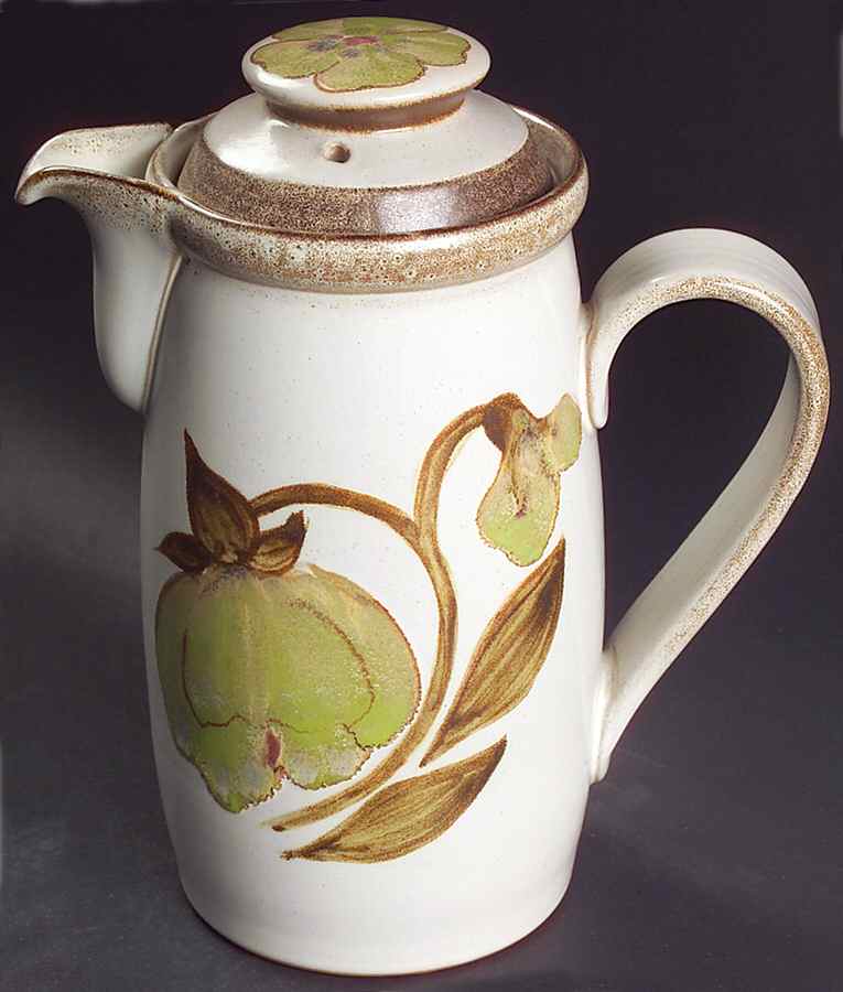 Troubadour Coffee Pot & Lid by Denby-Langley-1