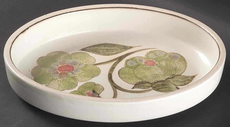 Troubadour 10" Oval Vegetable Bowl by Denby-Langley-1