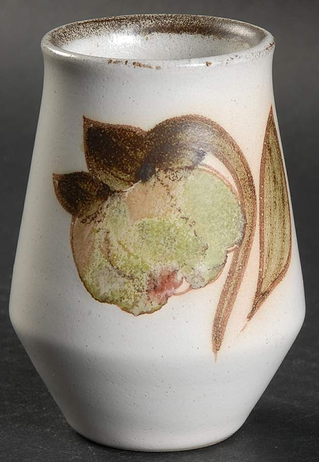 Troubadour Mustard Jar No Lid by Denby-Langley-1