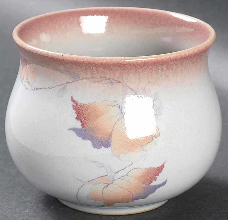 Twilight (Leaves) Open Sugar Bowl by Denby-Langley-1