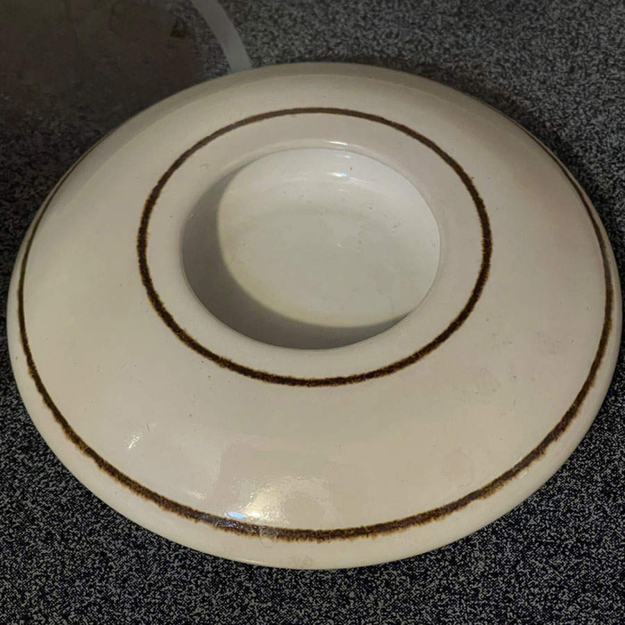 Vanilla Lid for 5" Storage Jar by Denby-Langley-1