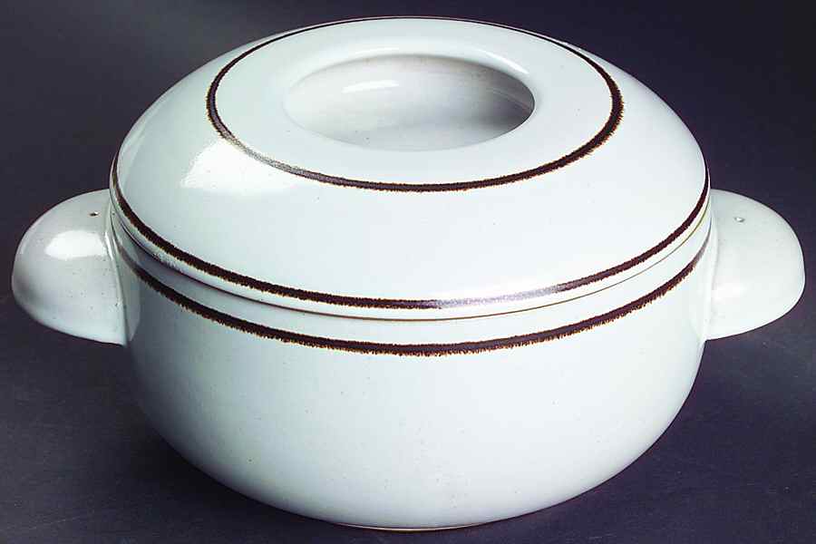 Vanilla 1 Qt Round Covered Casserole by Denby-Langley-1