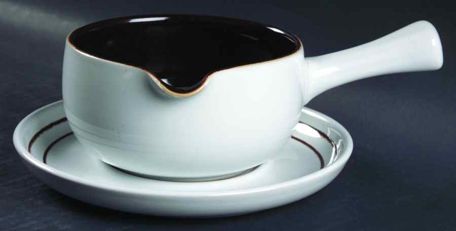 Vanilla Gravy Boat & Underplate by Denby-Langley-1