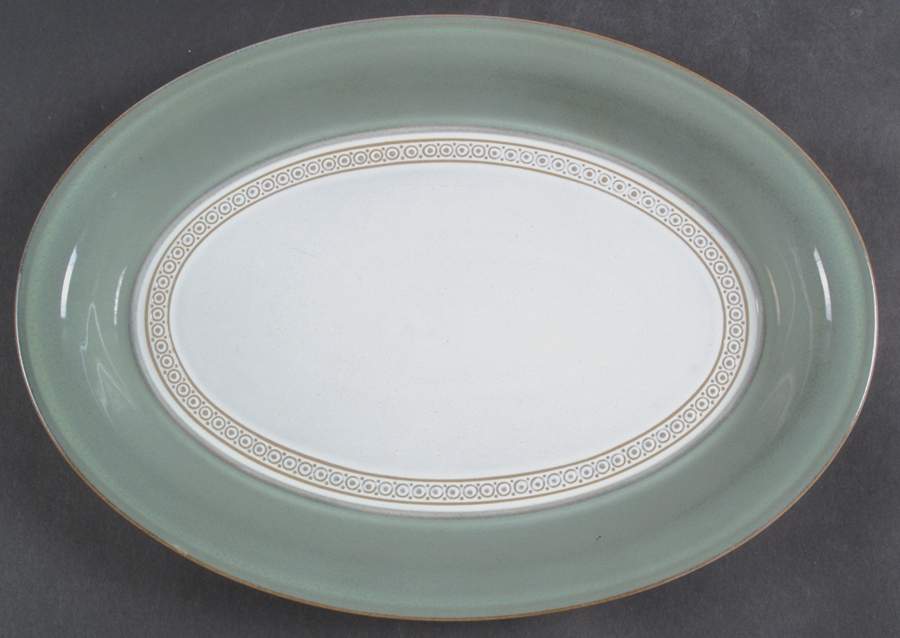 Venice 12" Oval Serving Platter by Denby-Langley-1