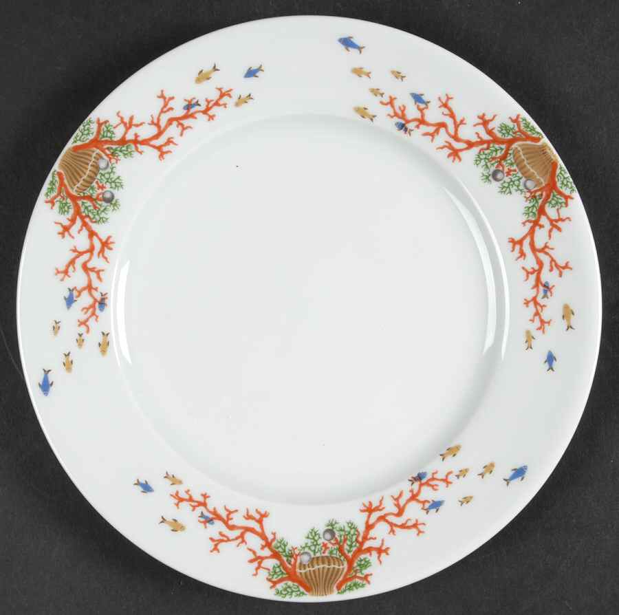 Mer De Corail Dessert/Pie Plate by Philippe Deshoulieres-1