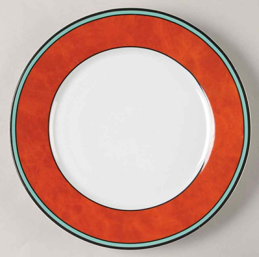 Cordoba Rust Salad Plate by Philippe Deshoulieres-1