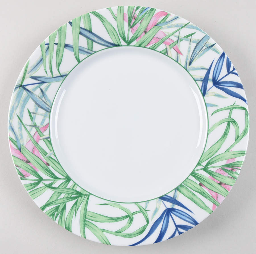 Hibiscus Dinner Plate by Philippe Deshoulieres-1