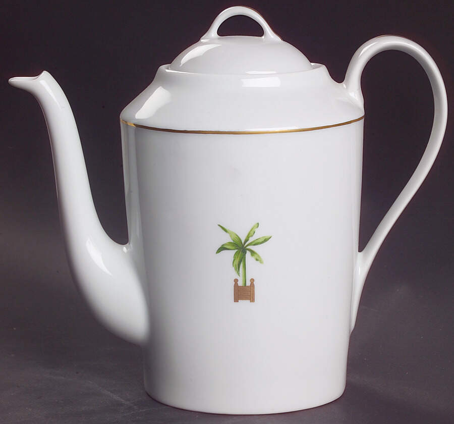 Maldives Coffee Pot & Lid by Philippe Deshoulieres-1