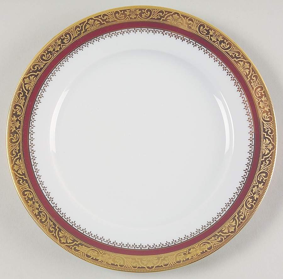 Marquis Red Dessert/Pie Plate by Philippe Deshoulieres-1