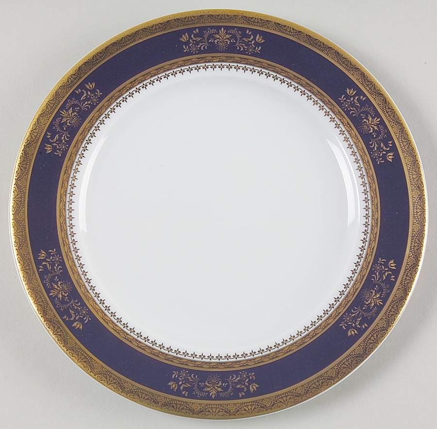 Orsay Cobalt Blue Dessert/Pie Plate by Philippe Deshoulieres-1
