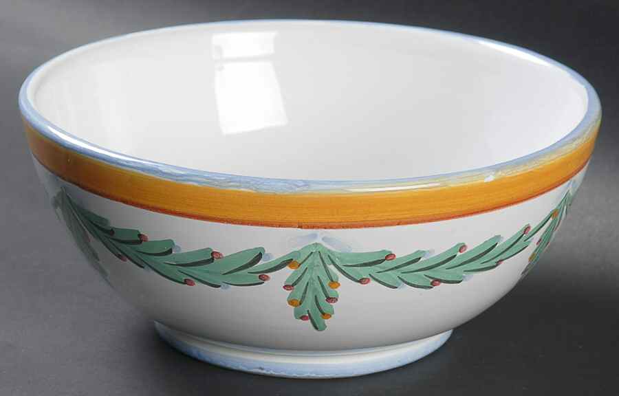 Laurel Coupe Cereal Bowl by Deruta (Italy)-1