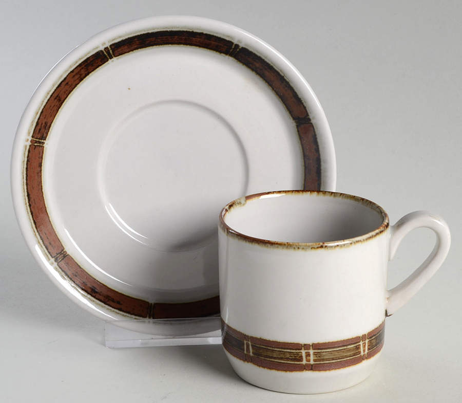 Selandia Flat Demitasse Cup & Saucer Set by Desiree-1