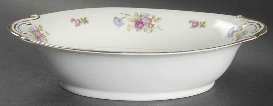DIA6 11" Oval Vegetable Bowl by Diamond (Japan)-1