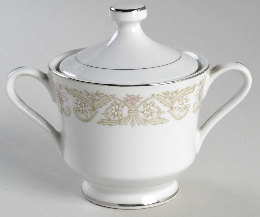 Regal Sugar Bowl & Lid by Diamond (Japan)-1