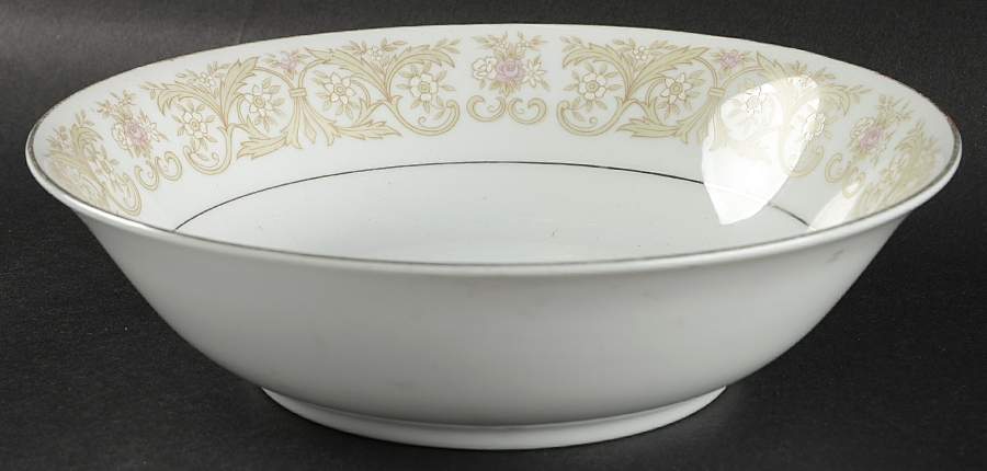 Regal 9" Round Vegetable Bowl by Diamond (Japan)-1