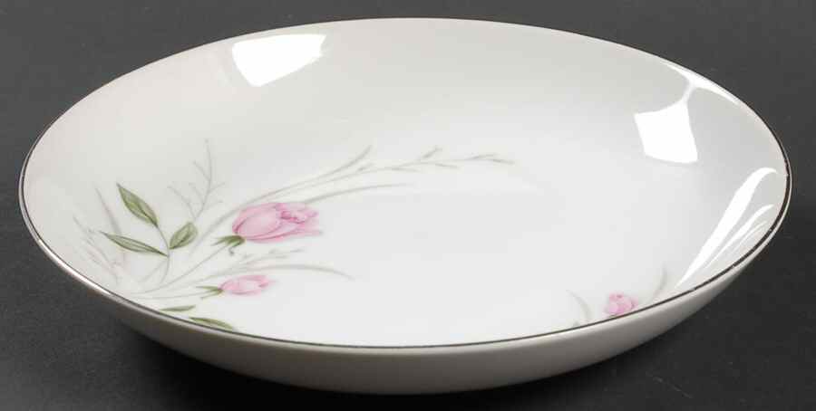Sterling Rose Coupe Soup Bowl by Diamond (Japan)-1