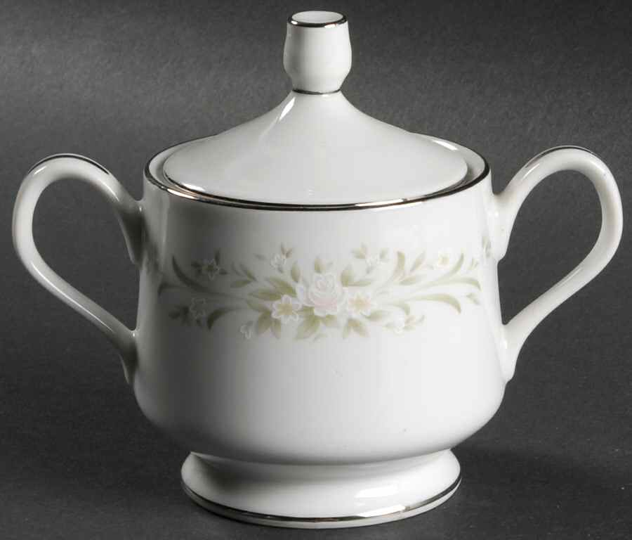 Larksong Sugar Bowl & Lid by Diamond Craft-1