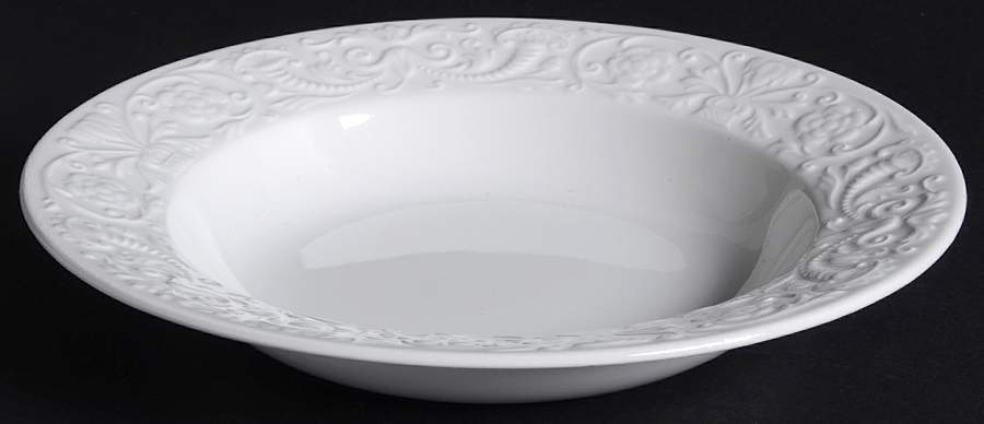Renaissance Rim Soup Bowl by Diamondstone-1