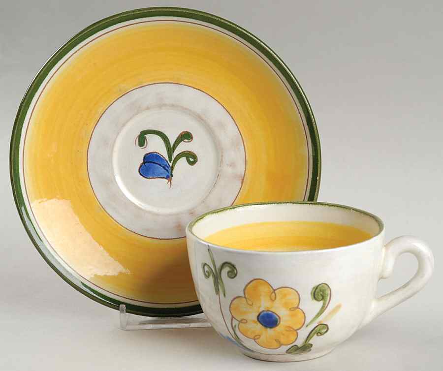 Laurita Flat Cup & Saucer Set by Dellaware-1