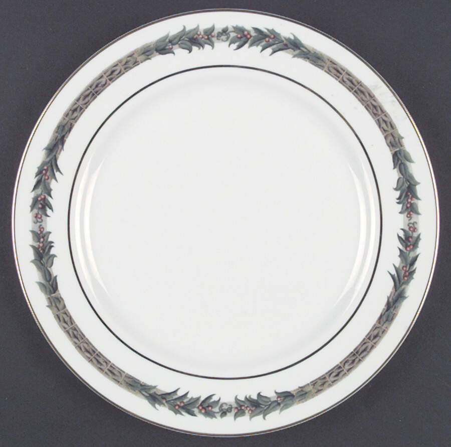 Christmas Classic Dinner Plate by Department 56-1