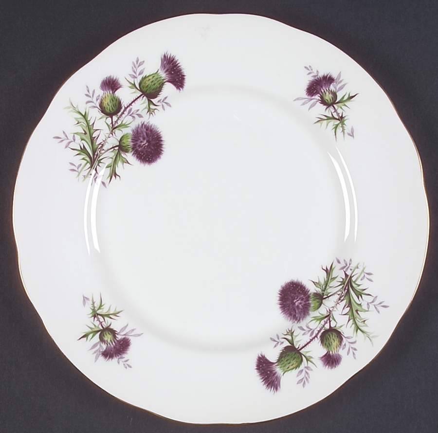 Thistle Dinner Plate by Duchess-1