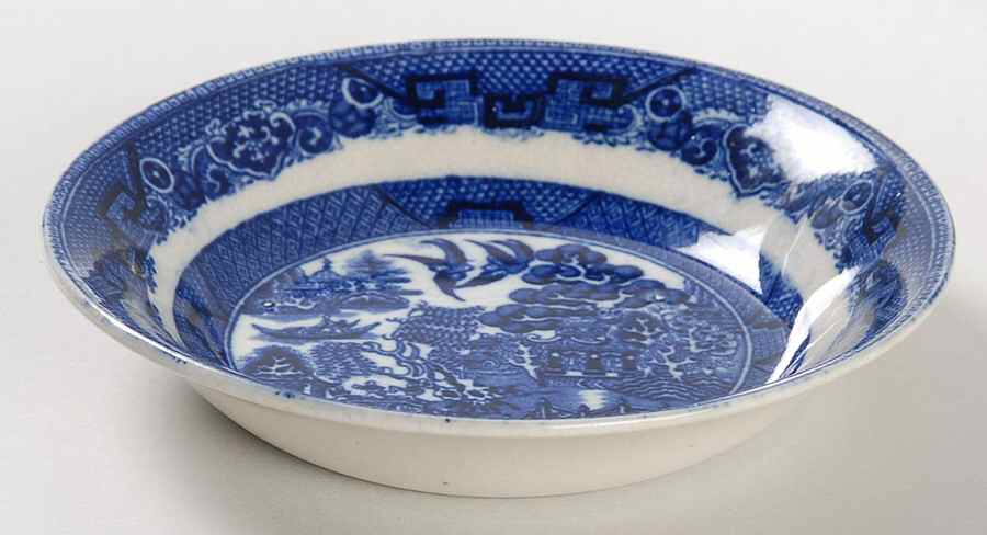 Willow Blue Fruit/Dessert (Sauce) Bowl by Dudson, Wilcox & Till-1