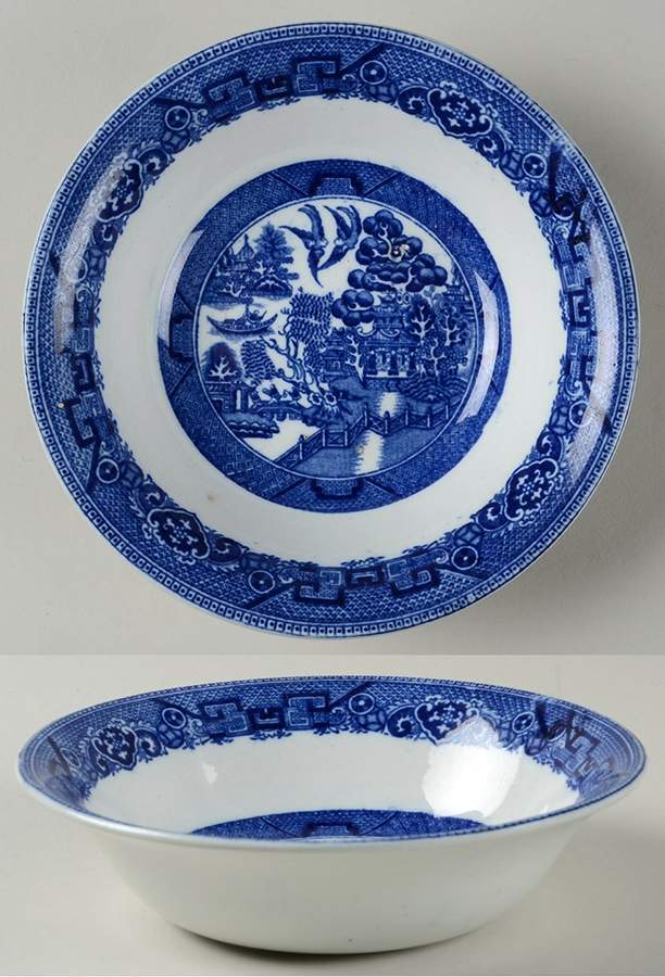 Willow Blue Coupe Cereal Bowl by Dudson, Wilcox & Till-1