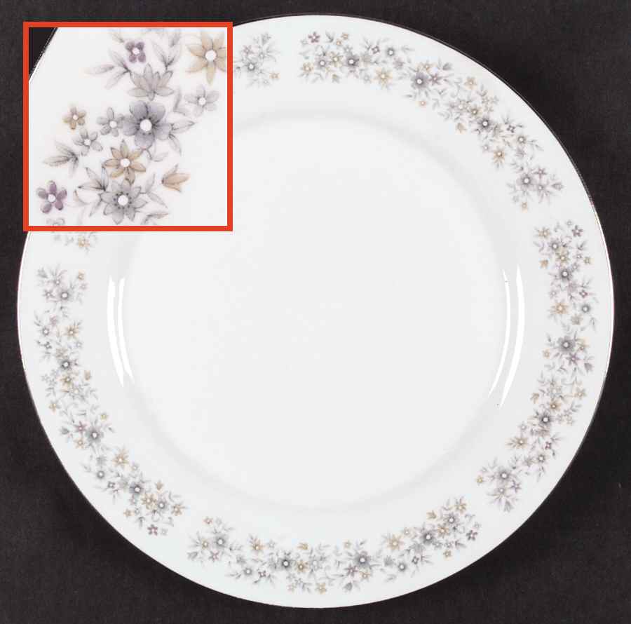 Elegance  Dinner Plate by Dynasty China-1