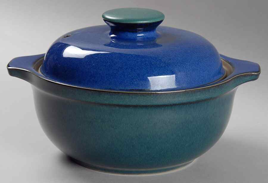 Metz 1.50 Pt Round Covered Casserole by Denby-Langley-1
