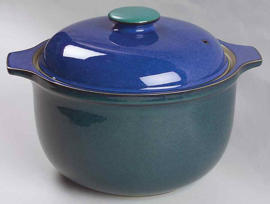 Metz 2.5 Qt Round Covered Casserole by Denby-Langley-1
