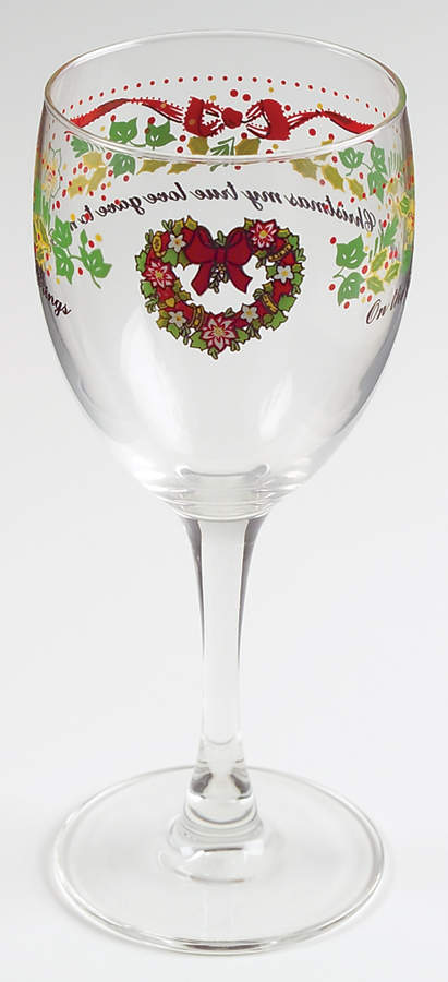 Twelve Days of Christmas 8 Oz Glassware Wine by Domestications-1