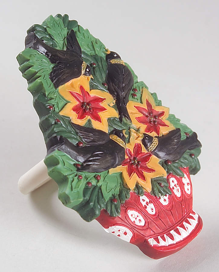 Twelve Days of Christmas Napkin Ring by Domestications-1