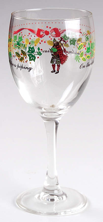 Twelve Days of Christmas 10 Oz Glassware Goblet by Domestications-1