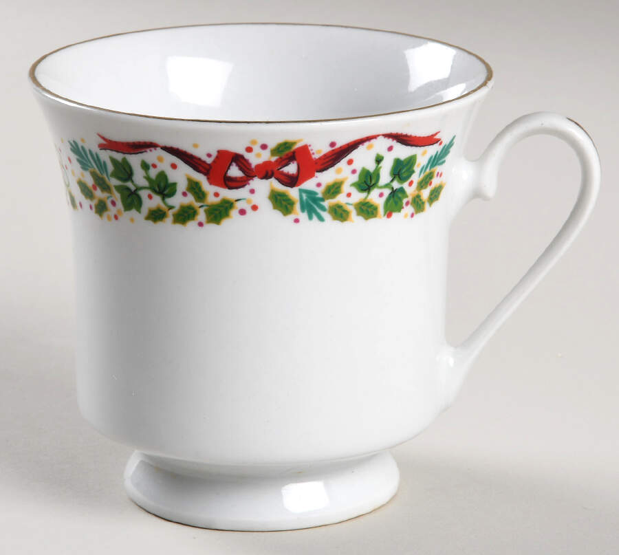 Twelve Days of Christmas Footed Cup by Domestications-1