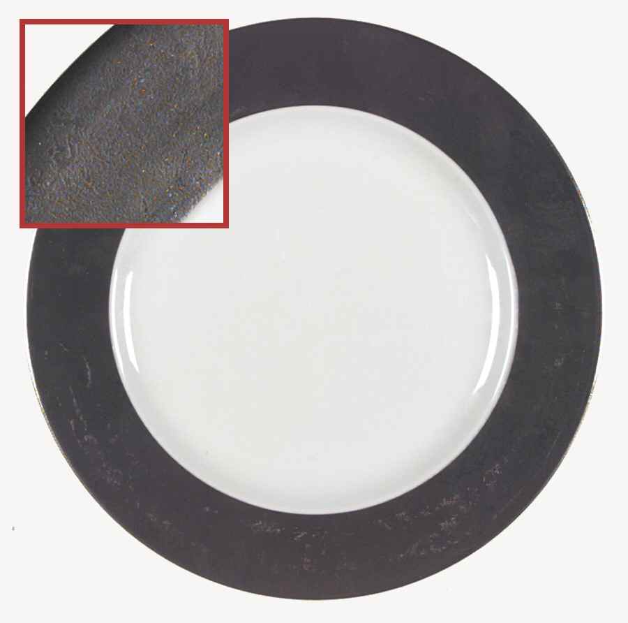 Carat Platine Salad Plate by Philippe Deshoulieres-1