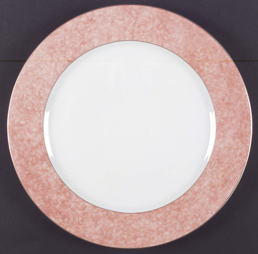 Indienne Rose Service Plate (Charger) by Philippe Deshoulieres-1