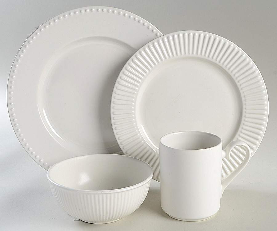 Rondure Rice 4 Piece Place Setting by Dansk-1