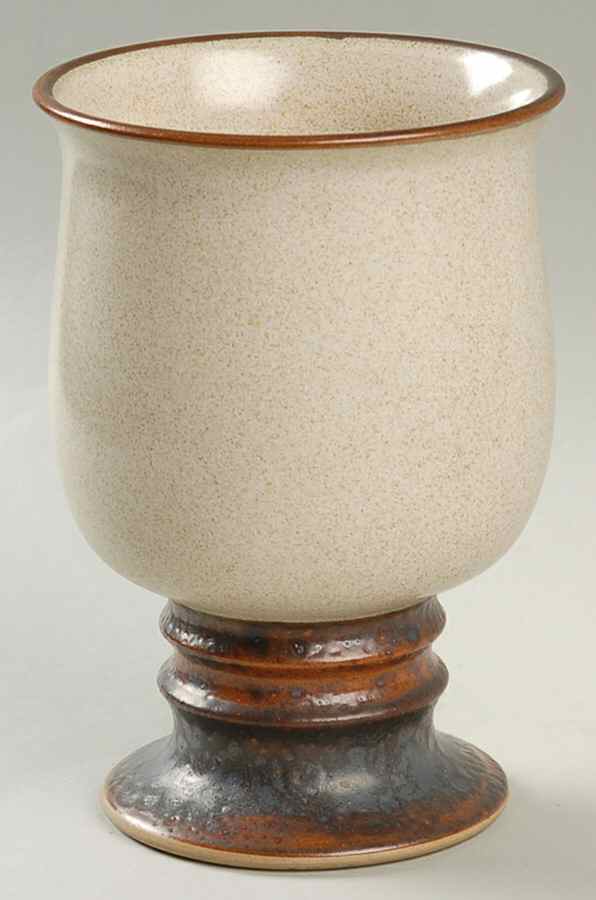 Potter's Wheel Parchment China Goblet by Denby-Langley-1