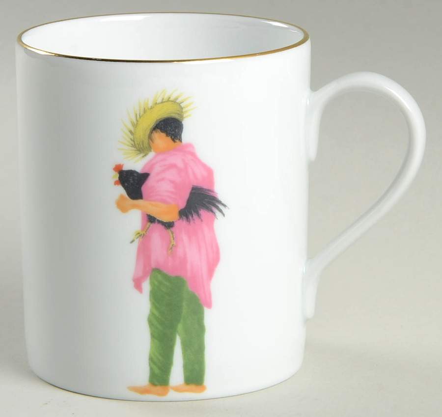 Caraibes Tropical Island Mug by Philippe Deshoulieres-1
