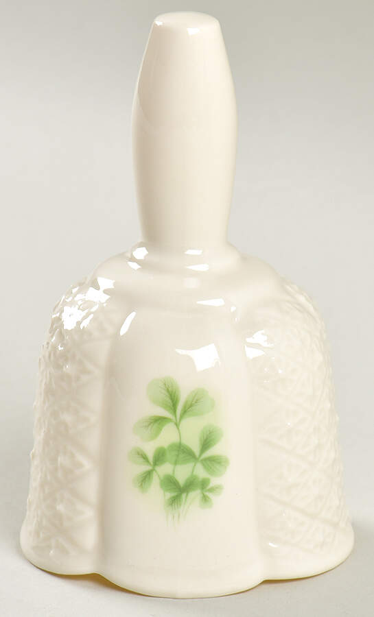 Shamrock (Embossed) Bell by Donegal Parian-1